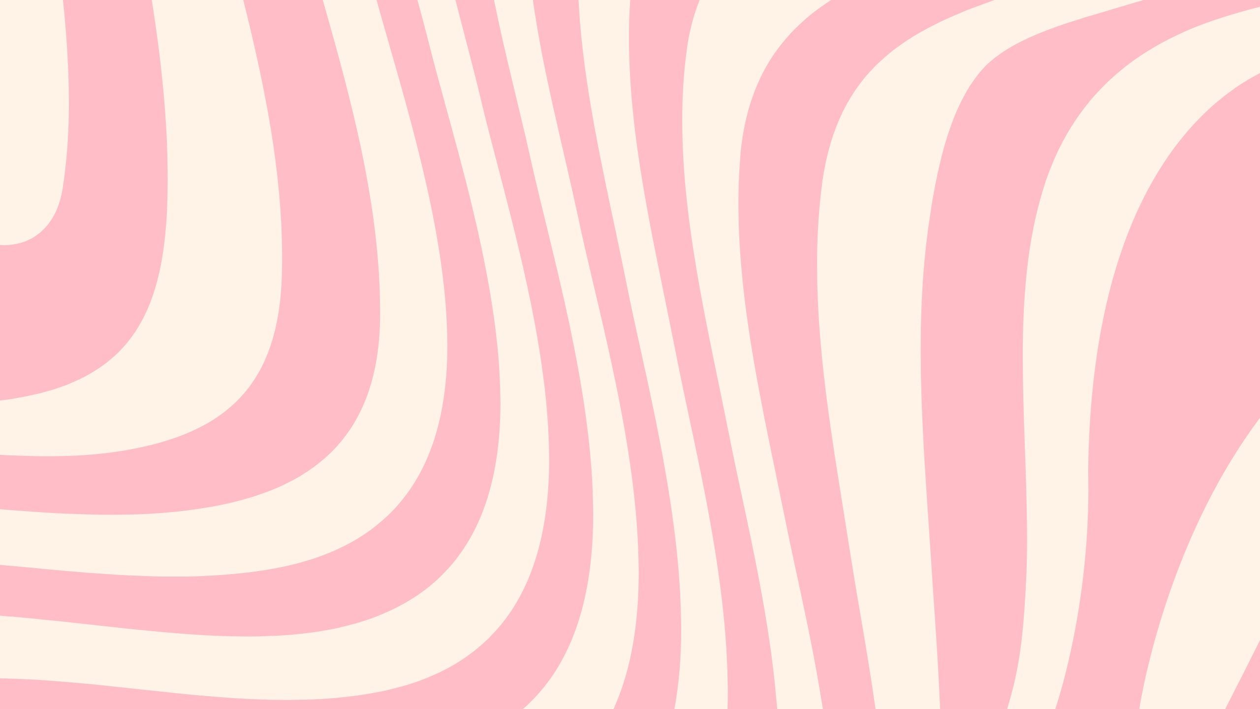 Beige and pink abstract art